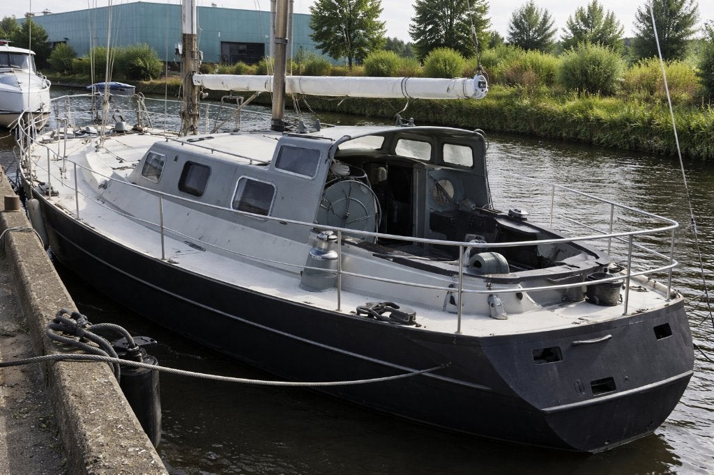 Stalen zeilboot  15 meter opknapper!!, Watersport en Boten, Kajuitzeilboten en Zeiljachten, Ophalen, Gebruikt, 15 m, 4 m