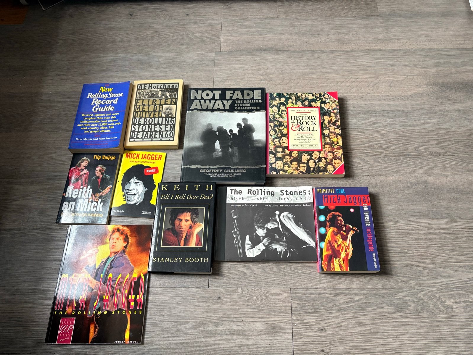 Collectie Rolling Stones Boeken - Diverse Titels, Ophalen, Gelezen, Artiest