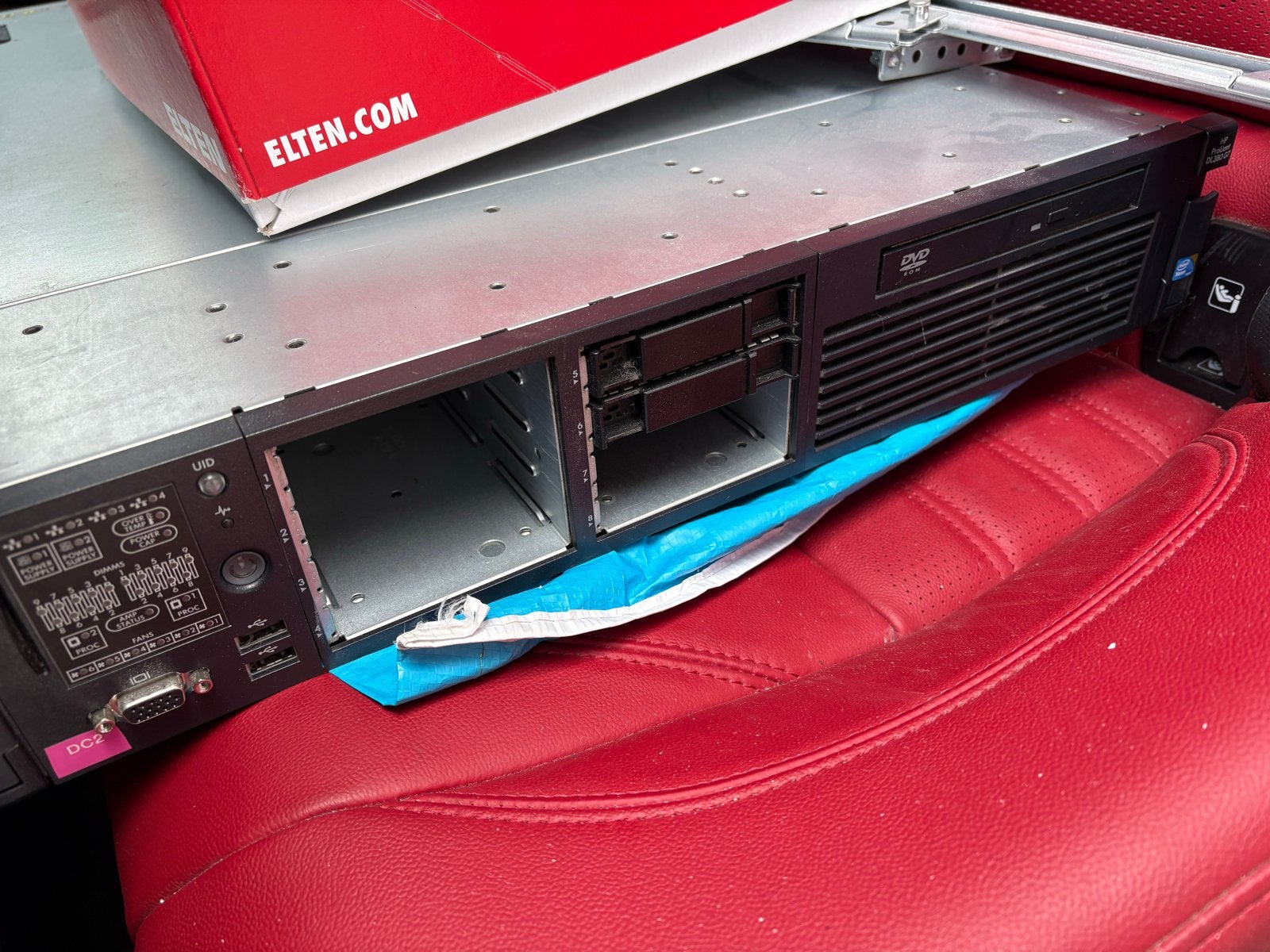 HP ProLiant DL380 G7 Rackserver - Krachtige Server, Ophalen, Gebruikt, Onbekend, Hot swappable onderdelen