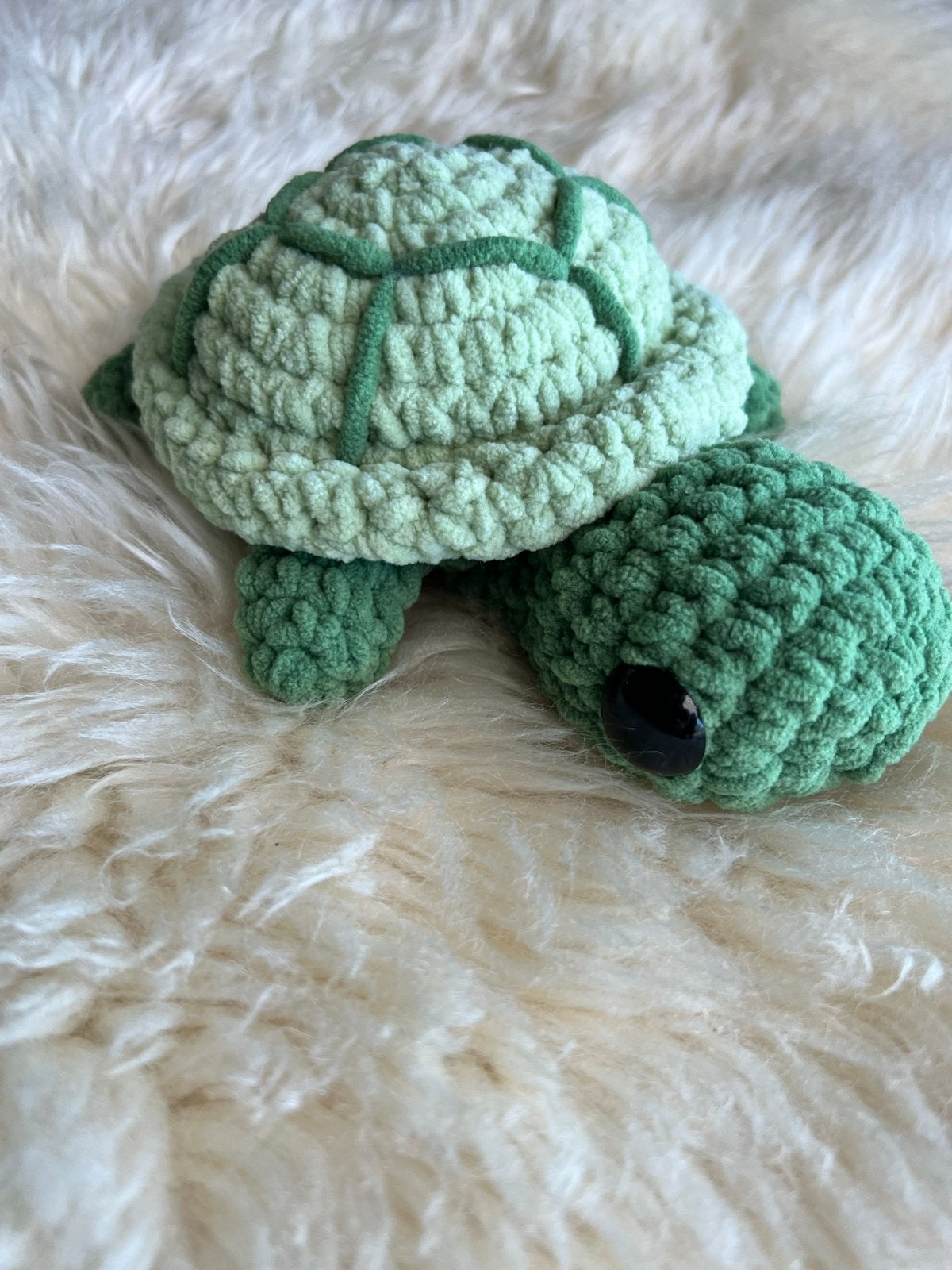 Handgemaakte Gehaakte Knuffel Schildpad | Amigurumi, Groen, Overige merken, Overige typen, Nieuw