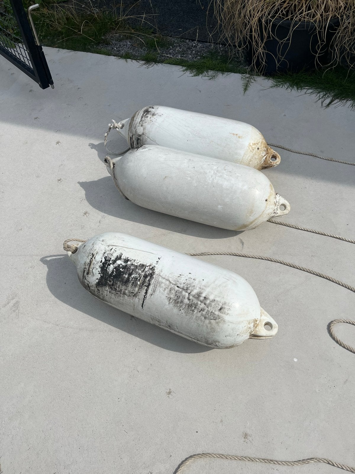 Set van 3 Gebruikte Stootwillen voor Boot, Ophalen, Gebruikt, Overige typen