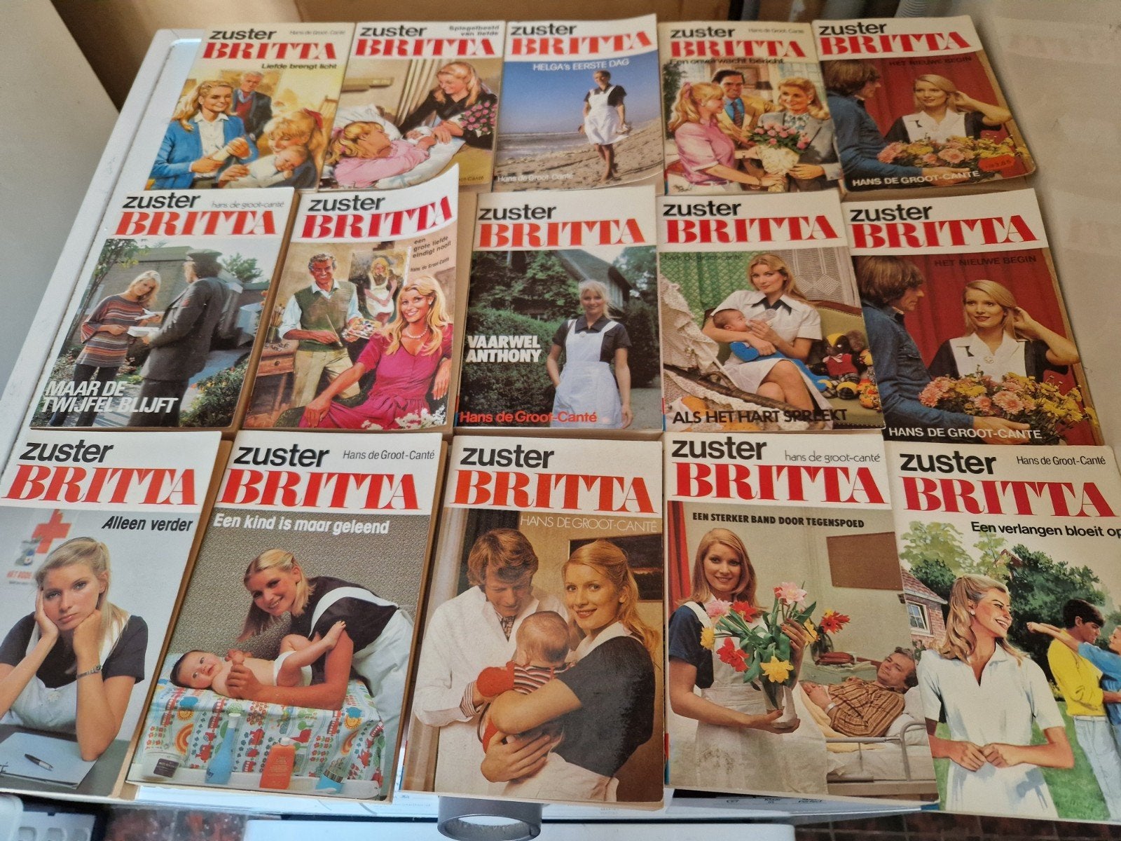 Zuster Britta Boeken - Diverse Uitgaven, Verzenden, Gelezen, Overige typen