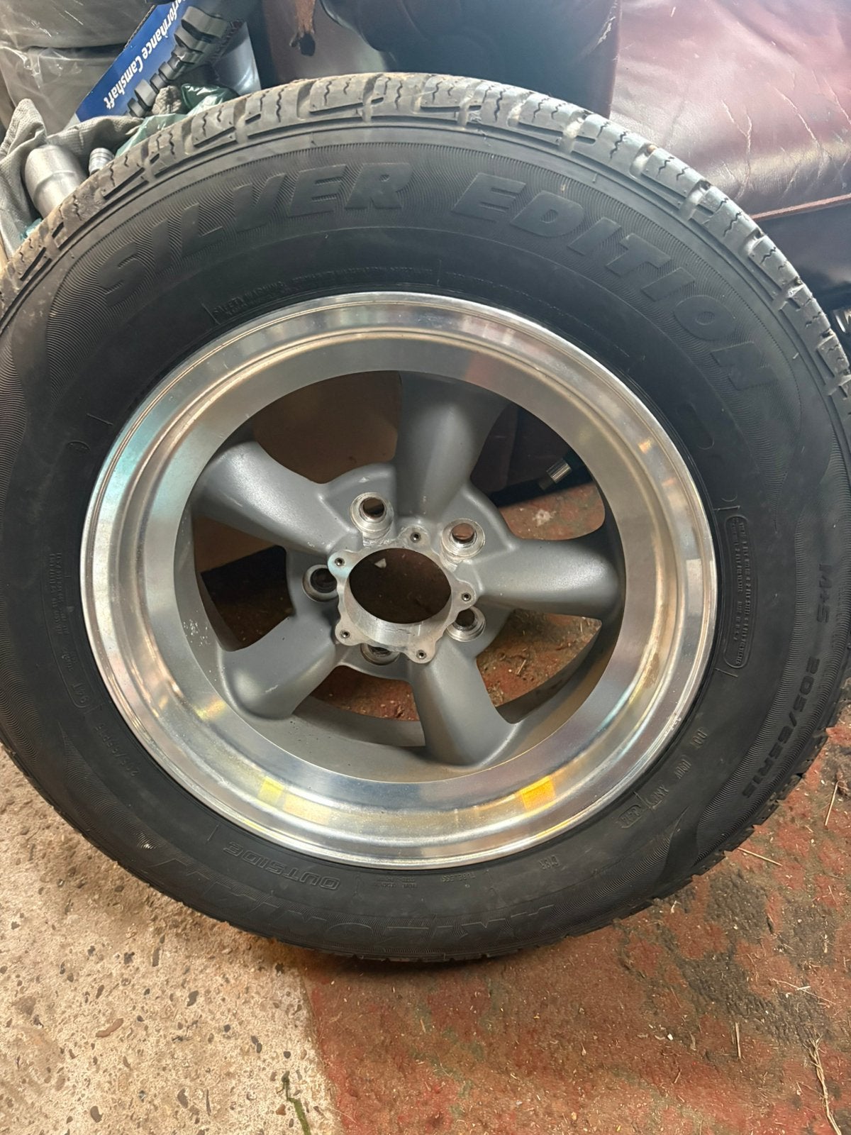 4 x american racing torq thrust 15x7 5x114.3 mustang, Ford, Amerikaanse onderdelen, Ophalen, Mustang