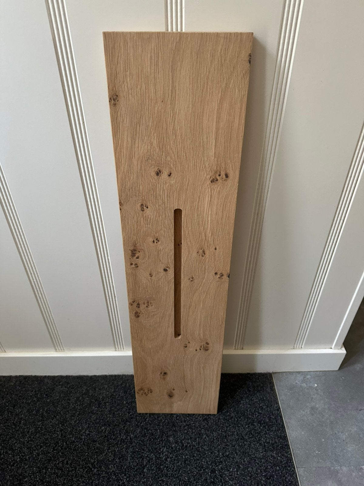 Mooie eikenhouten badplank - 80 cm - nieuw en gelakt, Ophalen, Nieuw