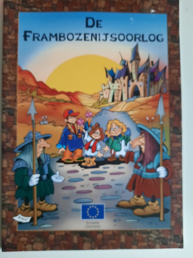 de frambozenijsoorlog, Eén stripboek, Ophalen of Verzenden