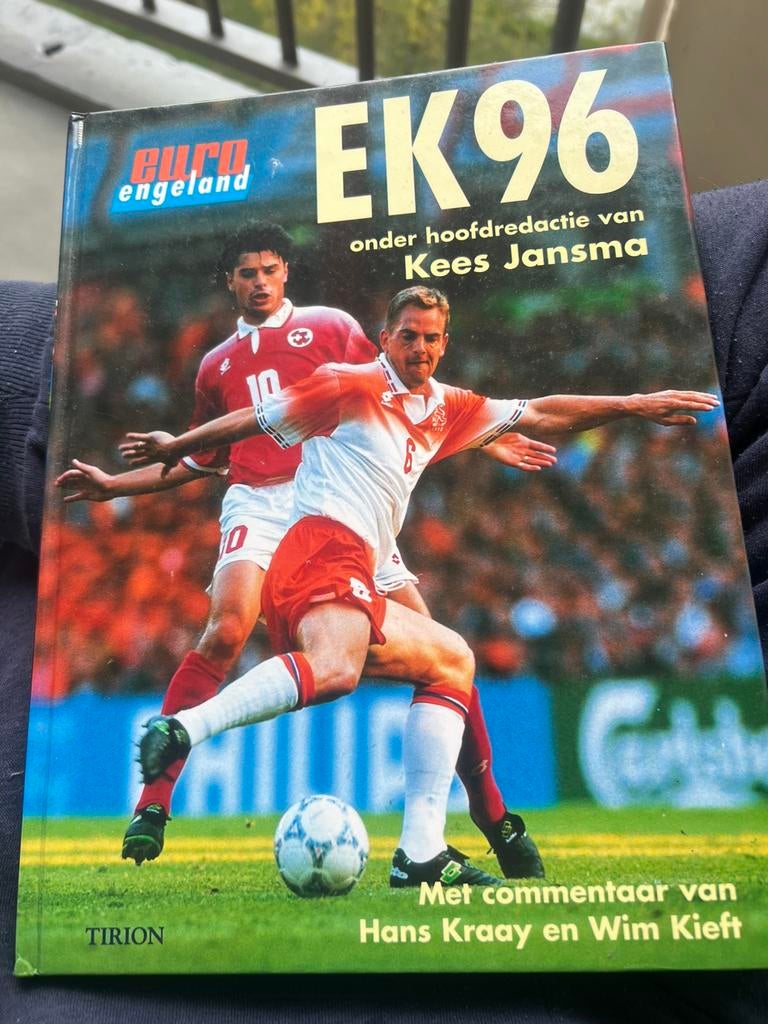 EK 1996 Engeland Kees Jansma, Boeken, Ophalen of Verzenden, Zo goed als nieuw, Balsport
