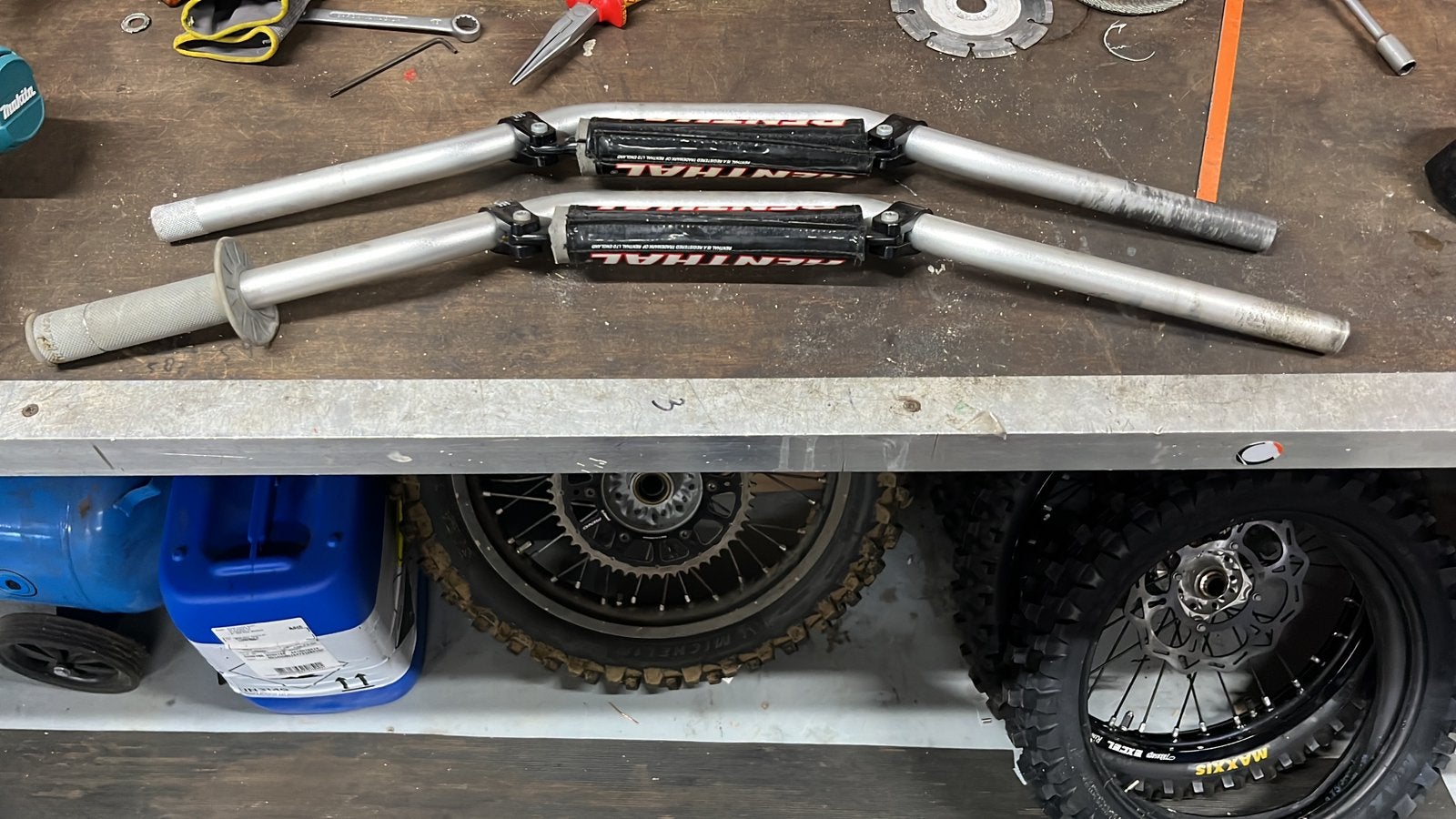 Renthal 742 sturen voor 50 en 65 cc ktm gasgas, Motoren, Ophalen of Verzenden, Gebruikt