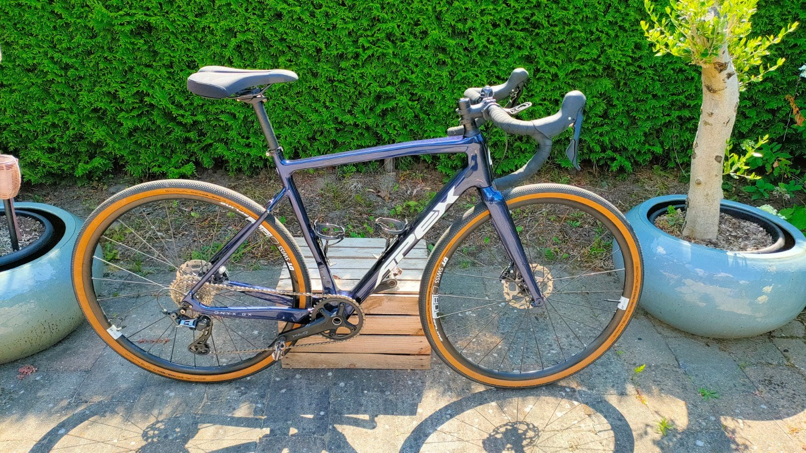 Apex Onyx GX Carbon Gravelbike (2023) - Maat M/L - Topstaat!, Gebruikt, Carbon, 10 tot 15 versnellingen, 53 tot 57 cm