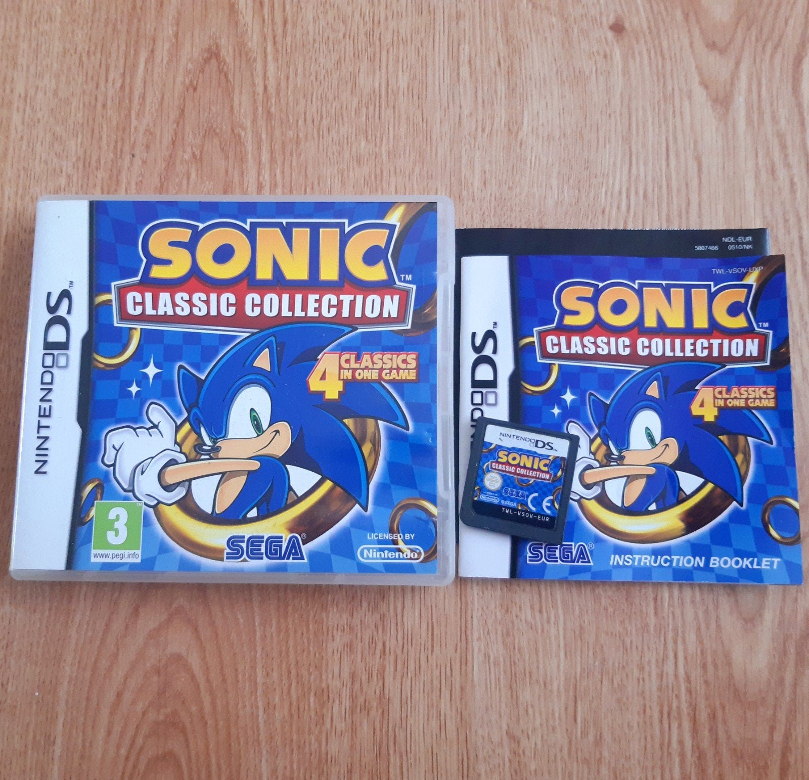 Sonic Classic Collection - DS, Spelcomputers en Games, Games | Nintendo DS, Ophalen of Verzenden