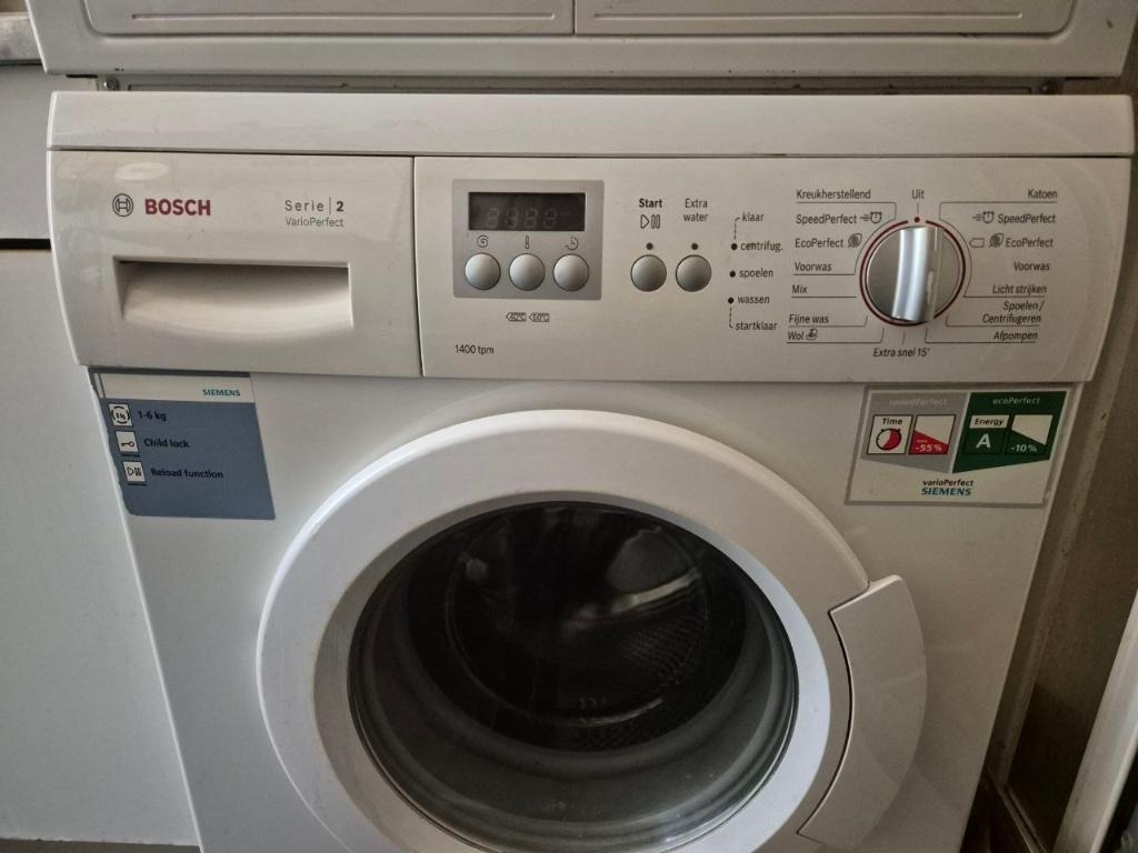 Wasmachine - BOSCH-SIEMENS -Serie2 - ECO-Perfect ( 4 >6kg), Witgoed en Apparatuur, Wasmachines, Ophalen, 1200 tot 1600 toeren