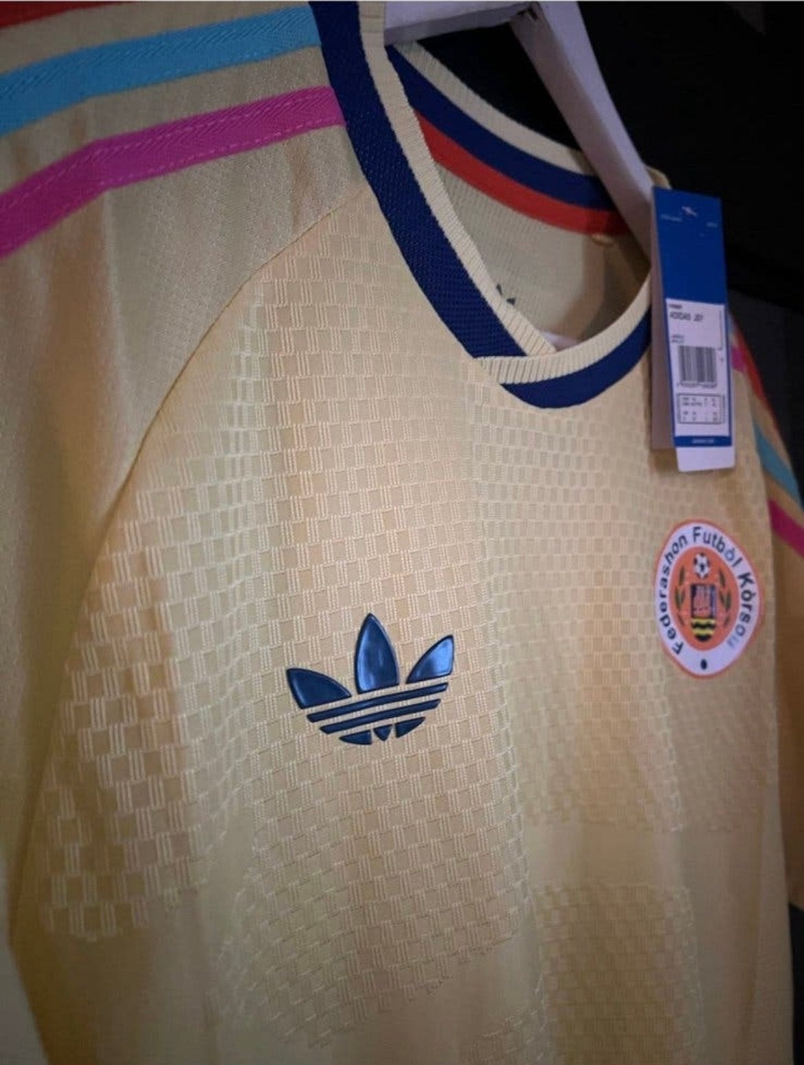 Curaçao Voetbal Shirt Spelers Versie Maat S, Sport en Fitness, Maat S, Ophalen of Verzenden, Nieuw, Shirt