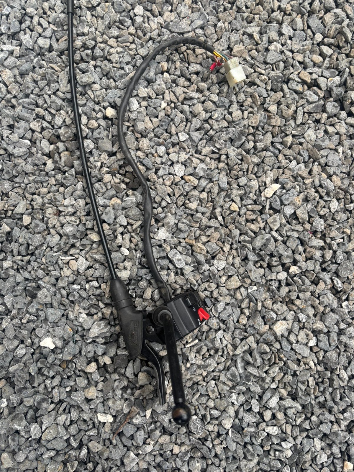 Koppelingshandgreep + kabel + schakelaar voor derbi 50, Ophalen of Verzenden