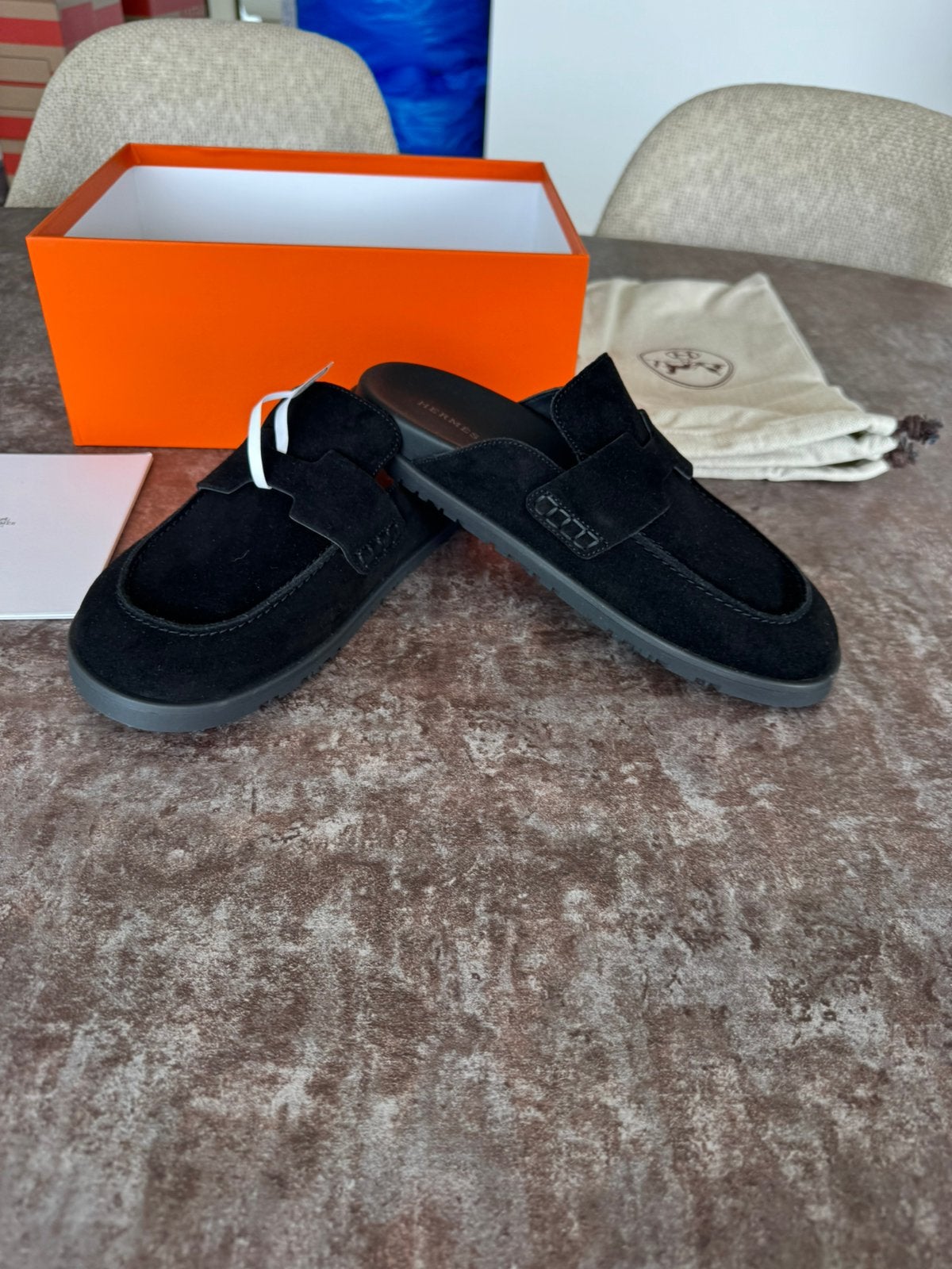 Hermes Femme Blink mules ( Chevre Velours ), Kleding | Dames, Schoenen, Ophalen of Verzenden, Nieuw, Zwart, Sneakers of Gympen