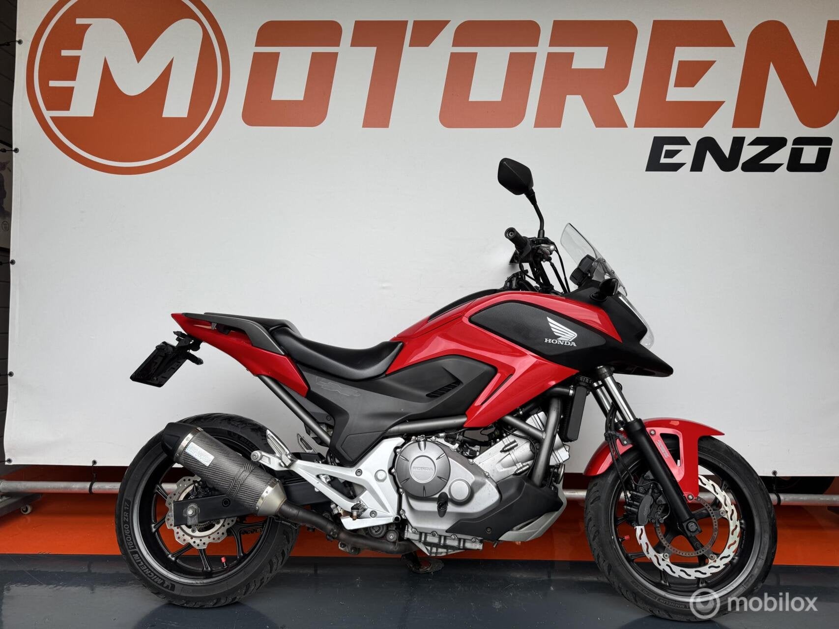 Honda NC 700X ABS 35kw Leo Vinci uitlaat in zeer nette staat, Bedrijf, Toermotor, 670 cc, ABS