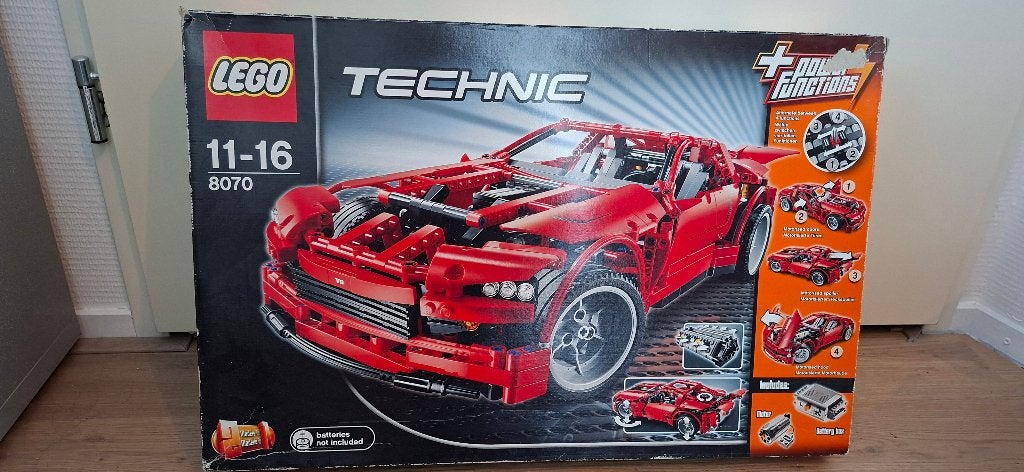 Lego Technic set 8070 super car, Kinderen en Baby's, Speelgoed | Duplo en Lego, Ophalen, Compleet, Lego, Zo goed als nieuw