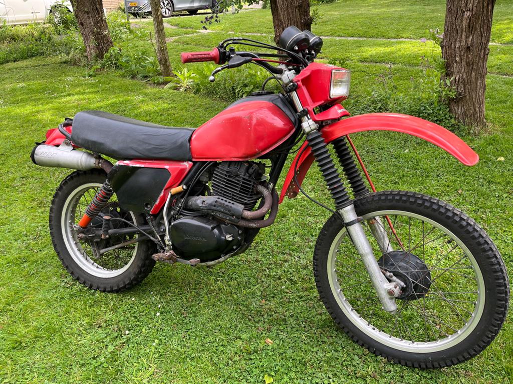 Honda XL500 onderdelen, Ophalen, Gebruikt