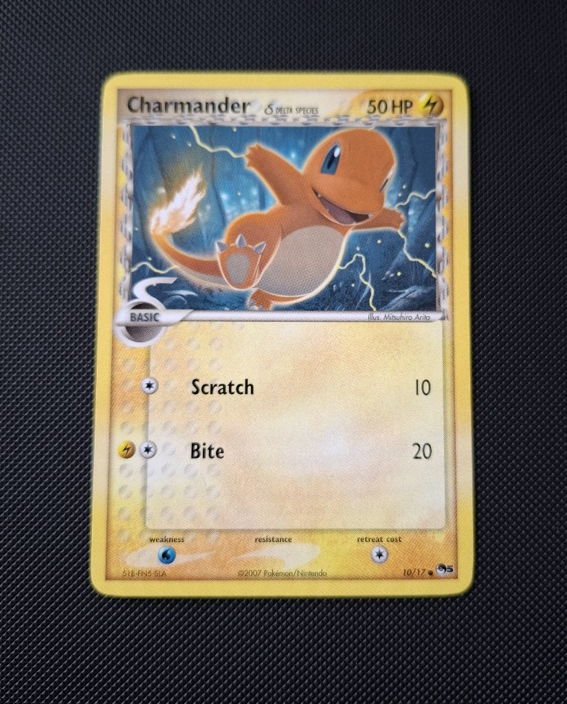 Charmander δ Delta Species #10 - POP5, Ophalen of Verzenden, Gebruikt, Losse kaart