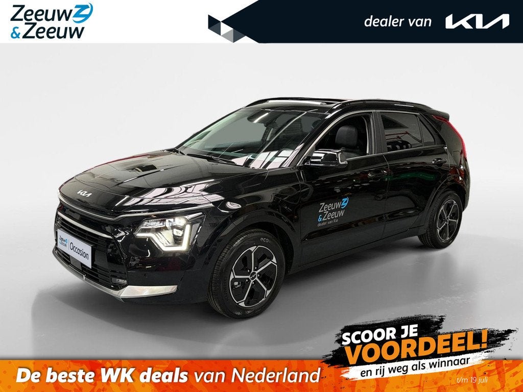 Kia Niro 1.6 GDi Hybrid DynamicPlusLine Stoel/stuur verwarmi, Auto's, 137 pk, Euro 6, Origineel Nederlands, Bedrijf