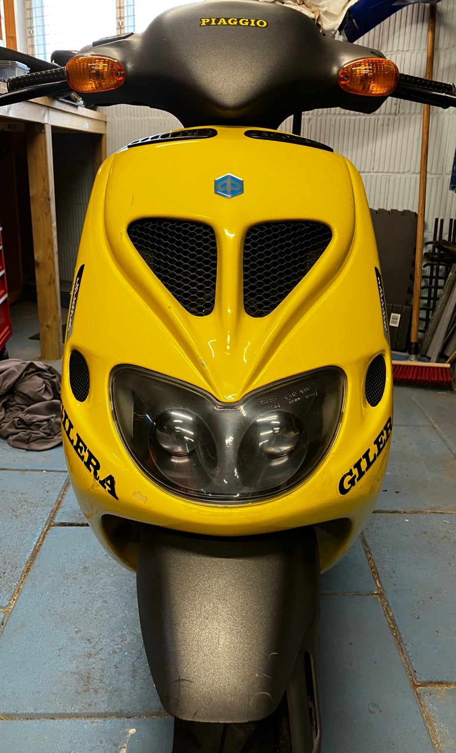 ZIP SP98 Binnenkappenset compleet, Fietsen en Brommers, Ophalen of Verzenden, Gebruikt, Kap, Piaggio