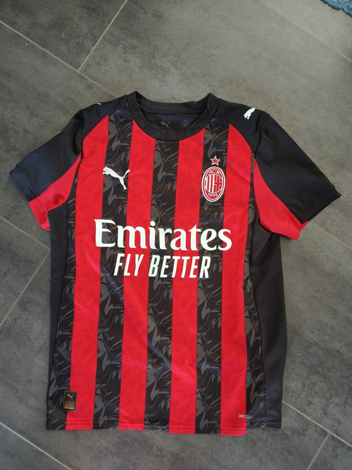 Voetbalshirt AC Milan met Serie A embleem Santiago Gimenez 7, Maat XS of kleiner, Ophalen of Verzenden, Shirt