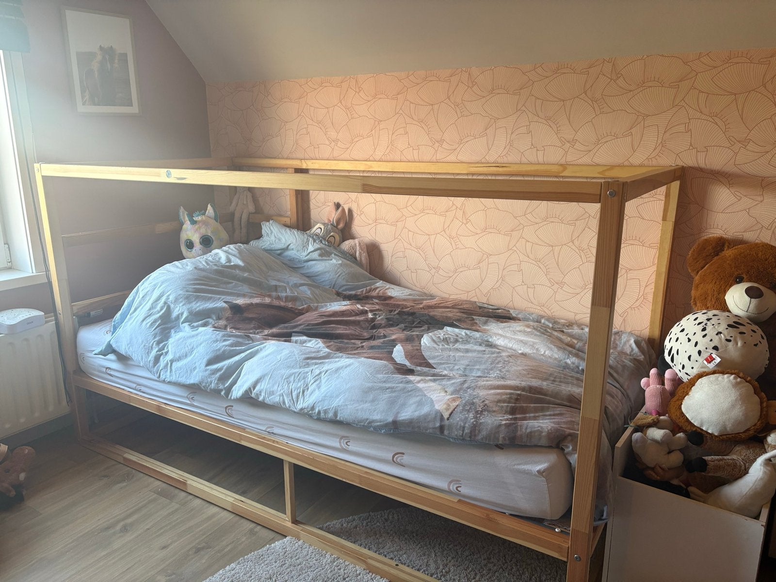 Ikea Kura bed - omkeerbaar kinderbed, Ophalen, Gebruikt, 90 cm, 200 cm