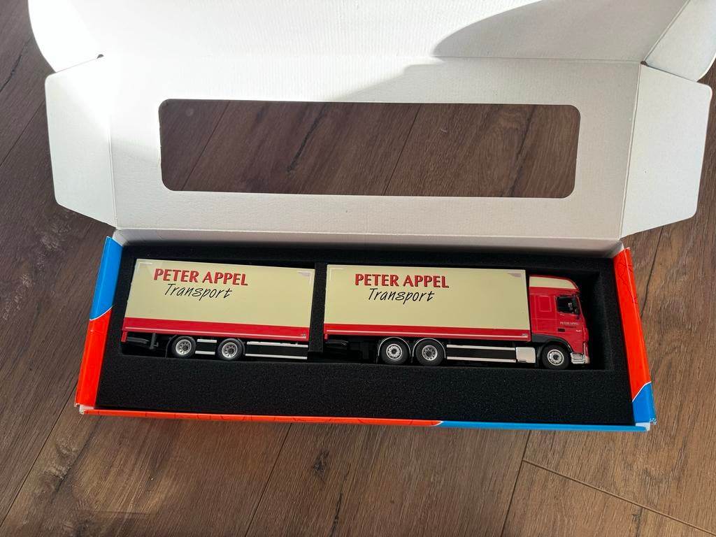 Tekno 1:50 DAF XF Euro 6 SCC Peter Appel motorwagen wipkar, Hobby en Vrije tijd, Modelauto's | 1:50, Ophalen of Verzenden, Nieuw