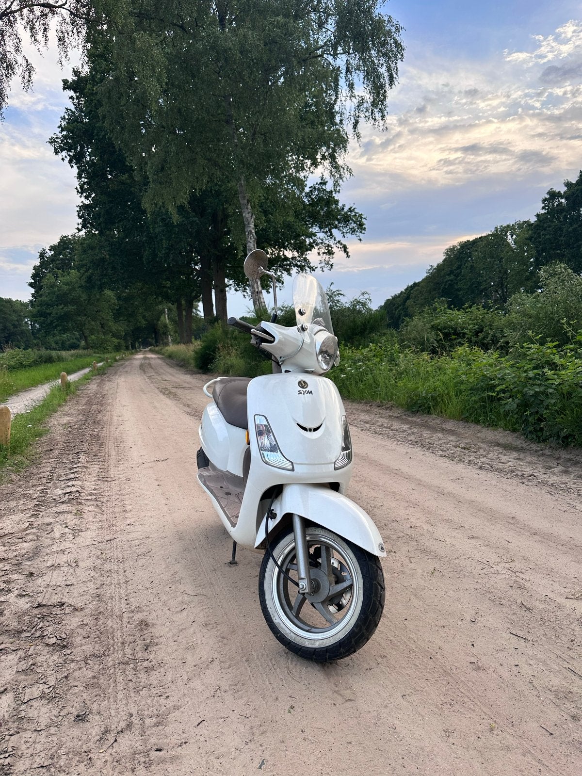 Sym fiddle 2 - 2010 - 4.000 km, Fietsen en Brommers, Scooters | Kymco, Ophalen, Gebruikt, Overige modellen, Benzine