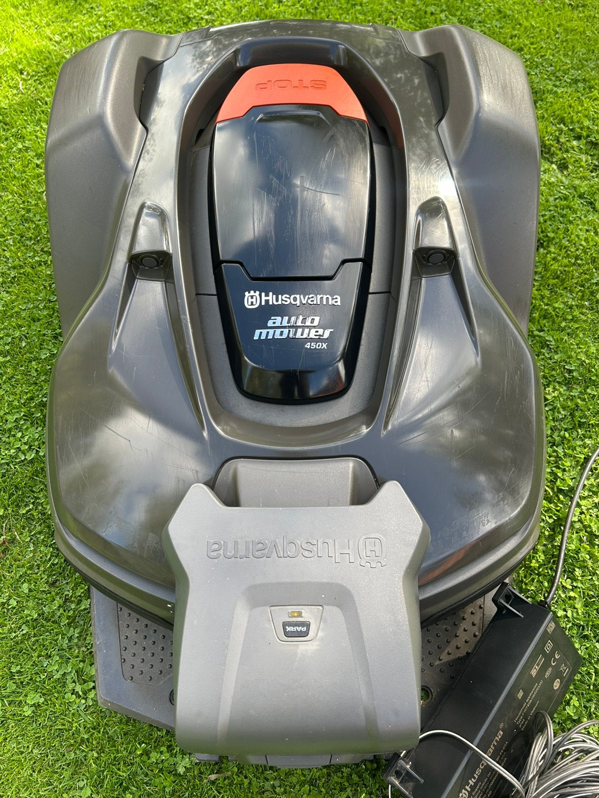 Husqvarna 450x bouwjaar 2019 robotmaaier, Tuin en Terras, Grasmaaiers, Ophalen of Verzenden, Gebruikt