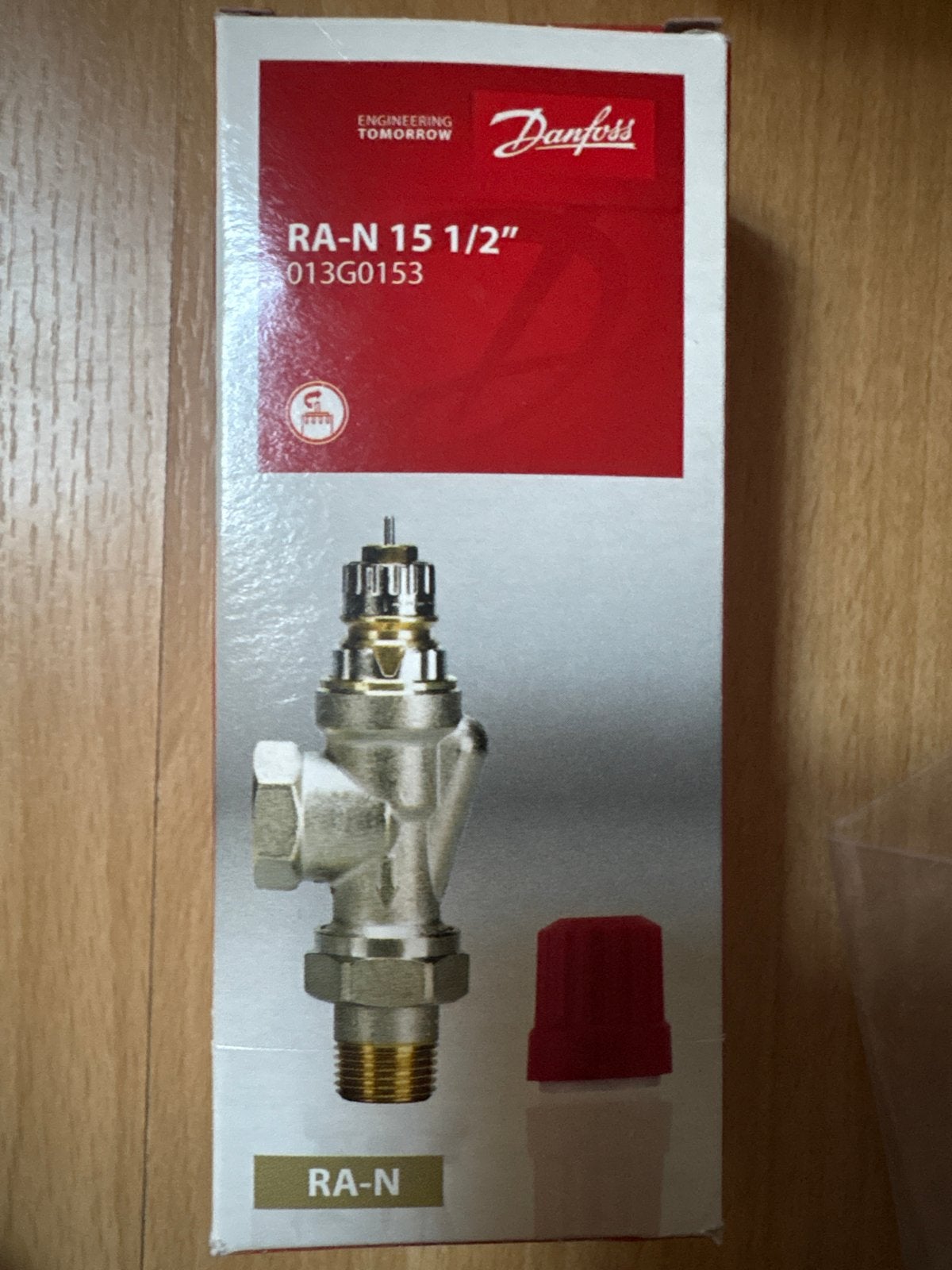 Danfoss RA-N 15 1/2" Radiator Kraan - Nieuw in doos, Ophalen of Verzenden, Nieuw, Radiator