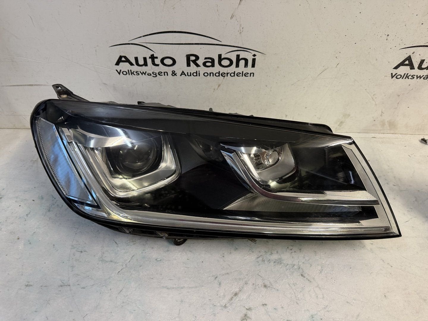 VW Touareg 7P F.L. Xenon Led Koplamp Rechts 7P1941034A, Gebruikt, -, -, Ophalen of Verzenden
