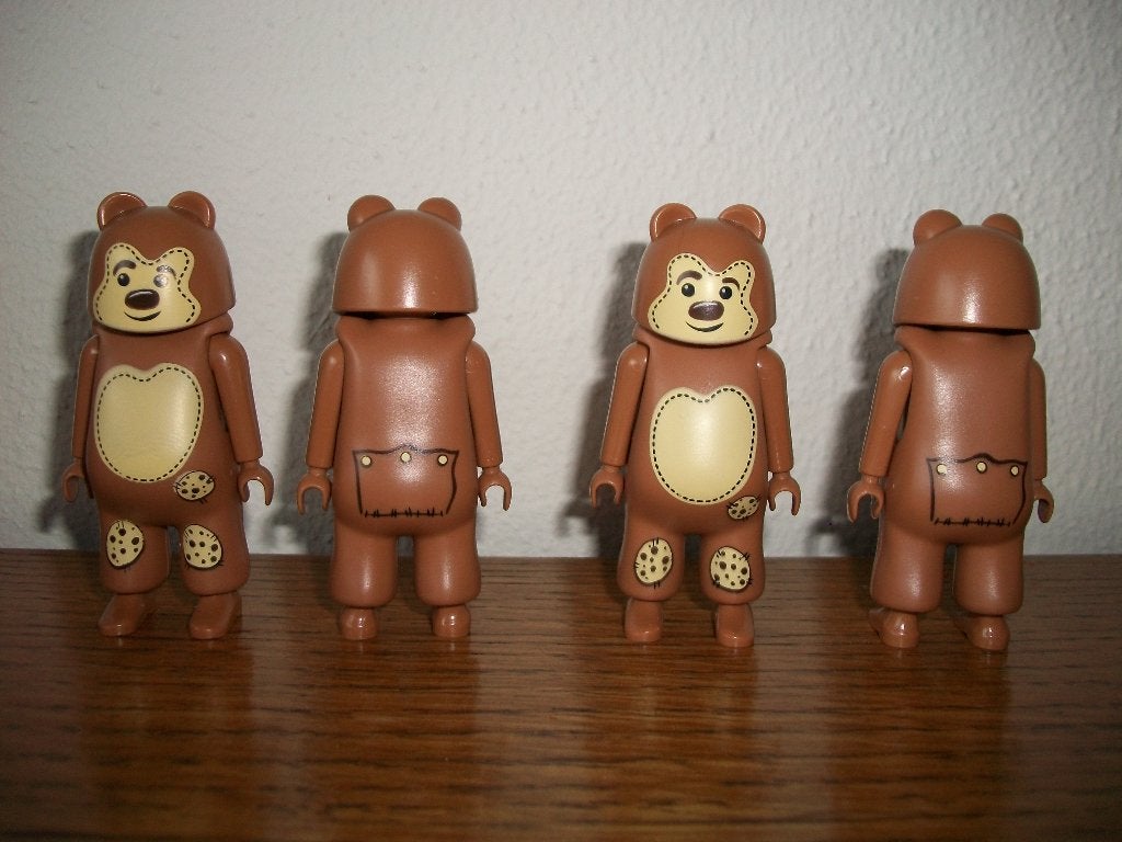 Beer, vrolijke beer / cookie bear / koekjesbeer, Ophalen of Verzenden, Nieuw, Complete set, Figuren