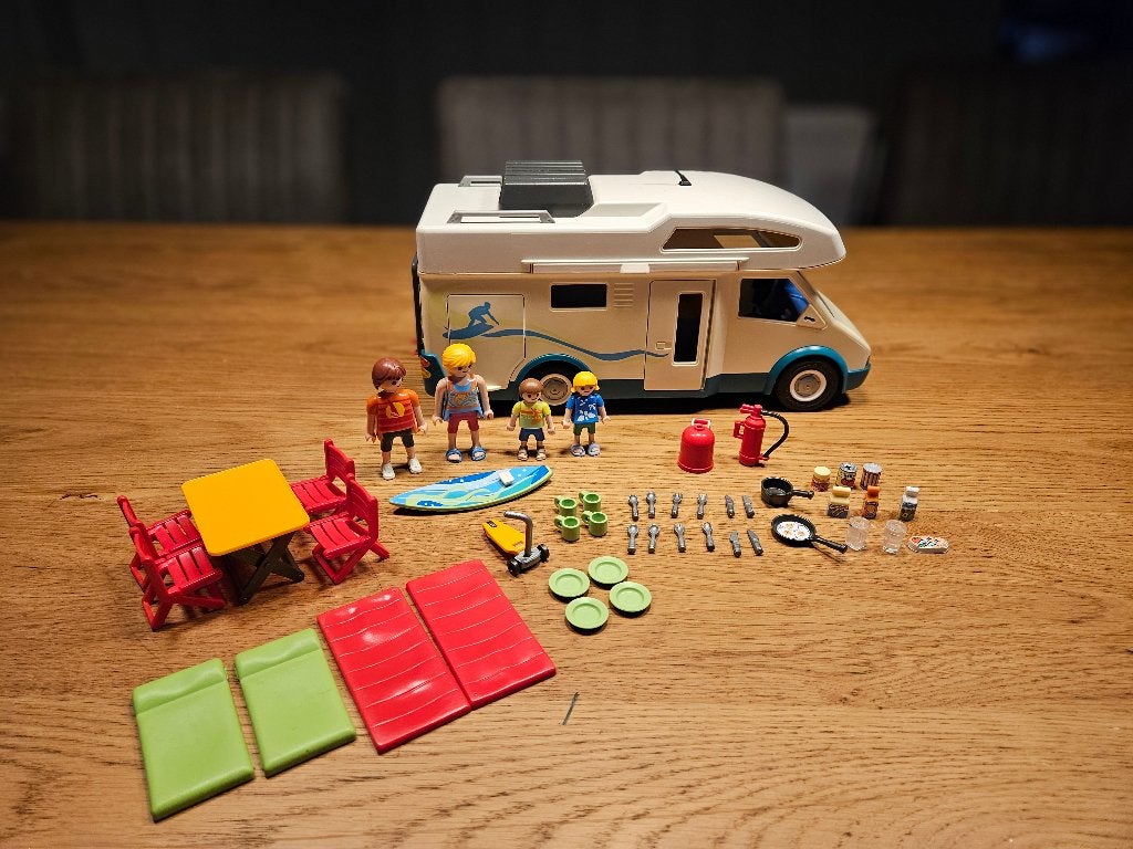 Playmobil 6671 Camper, Ophalen of Verzenden, Gebruikt