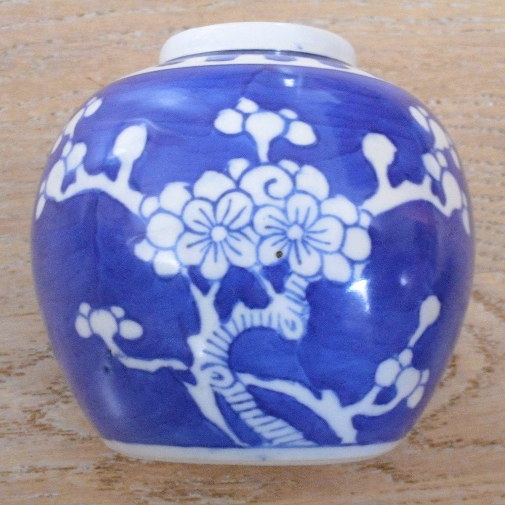 Antieke handbeschilderde Gemberpot, Ophalen of Verzenden