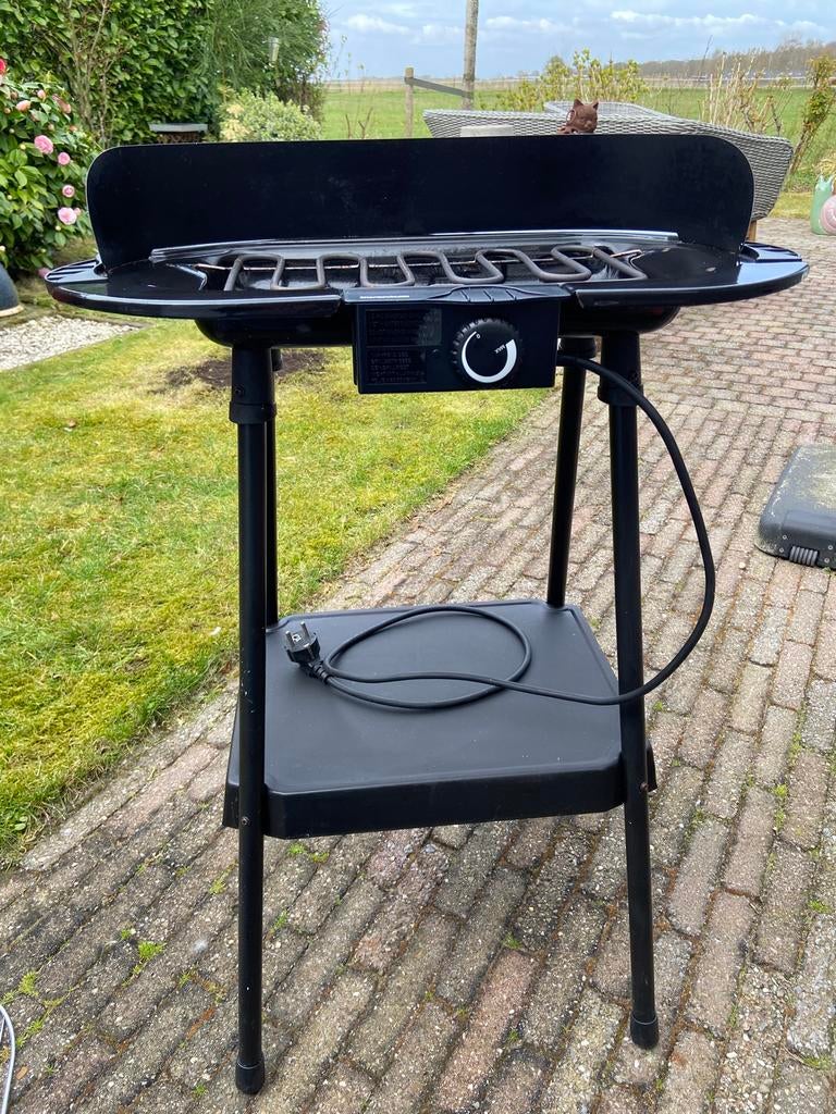 Electrische BBQ inventum, ideaal voor terras of balkon, Ophalen, Gebruikt