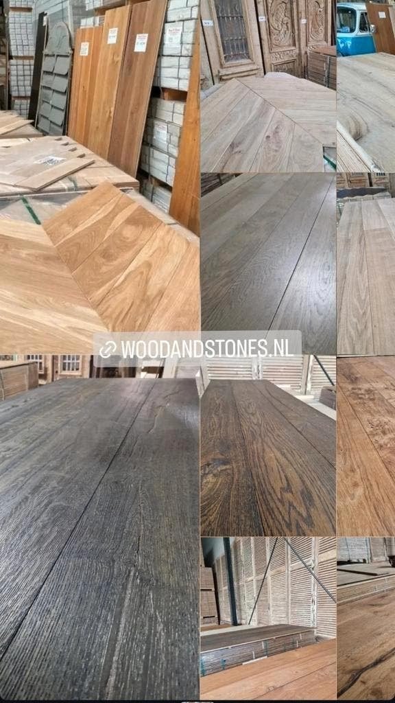 HOUTEN VLOEREN PARKET MULTIVLOEREN VISGRAAT GOEDKOOP!, Ophalen of Verzenden, Nieuw, 75 m² of meer, Parket
