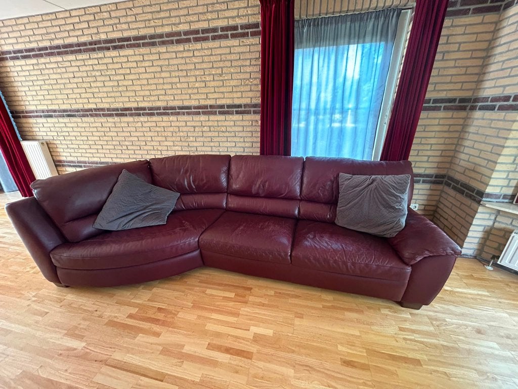 Zitbank Natuzzi, Ophalen, 250 tot 300 cm, Gebruikt, Driepersoons
