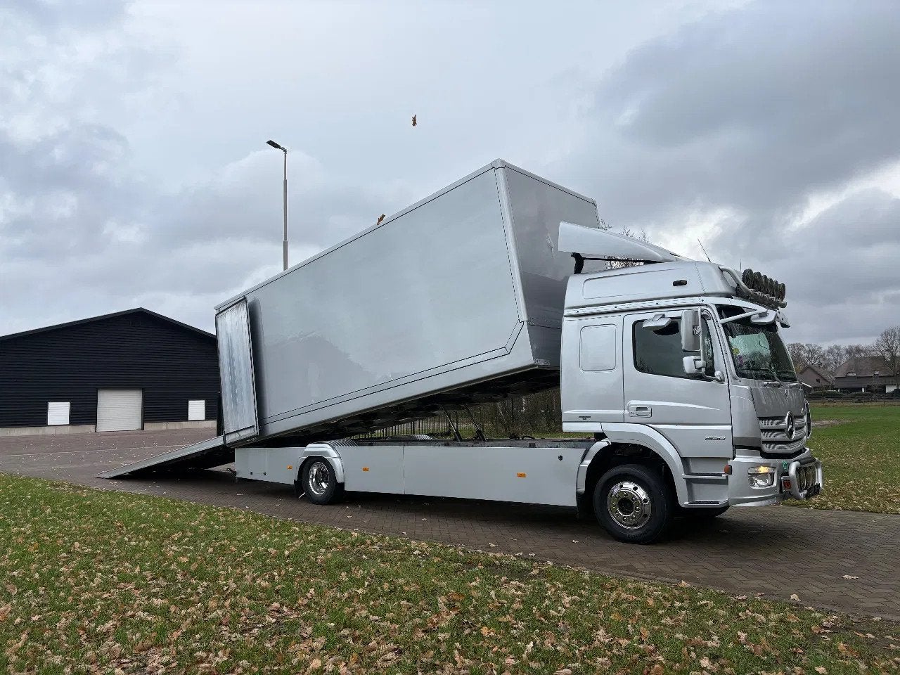 Mercedes-Benz Atego (bj 2014), Automaat, Achterwielaandrijving, Euro 6, Mercedes-Benz