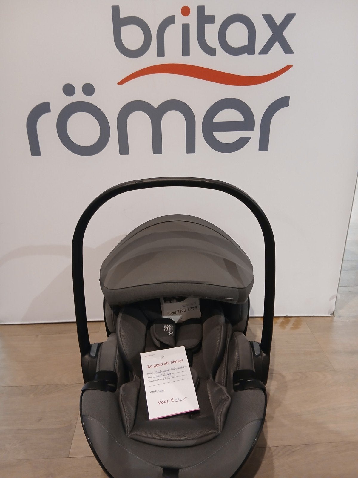 britax Römer babysafe pro, Kinderen en Baby's, Autostoeltjes, Romer, Autogordel of Isofix, Slaapstand, Nieuw