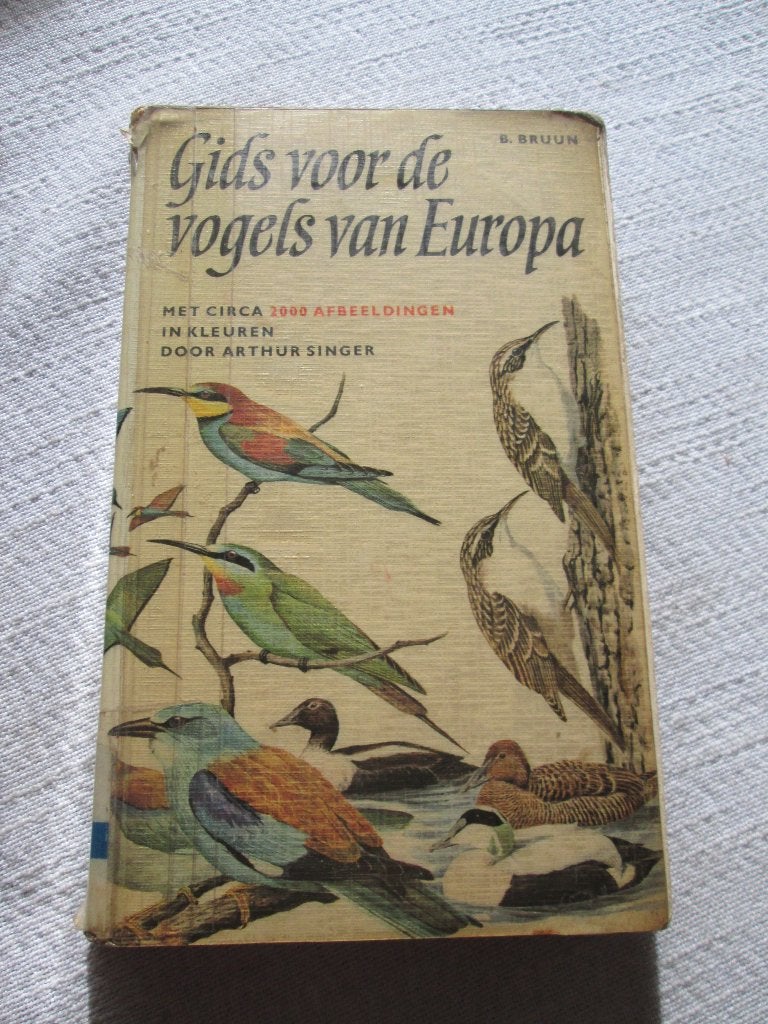 Gids voor de vogels van europa B.Bruun,2000 afbeeldingen, Boeken, Natuur, Ophalen, Gelezen, Vogels