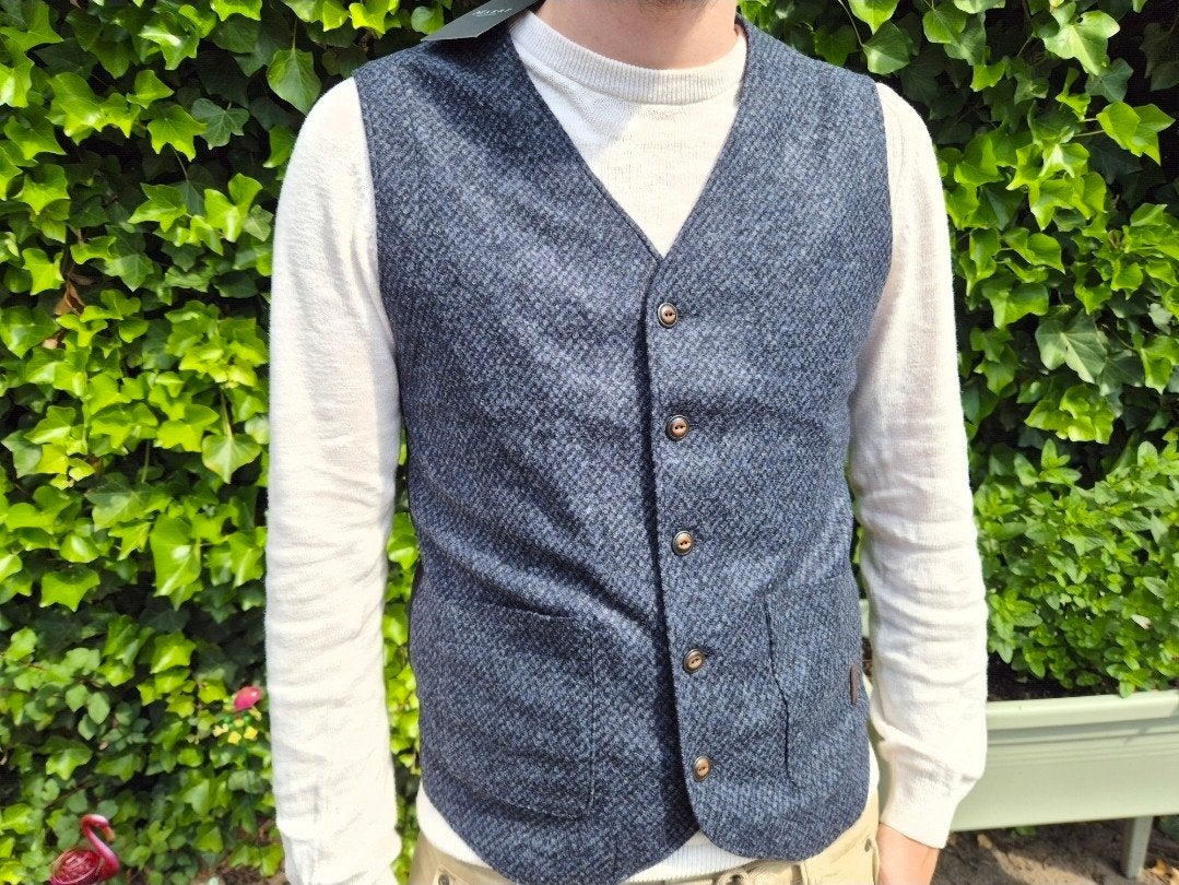 Maerz Muenchen gilet vest jas Merino Nieuw maat M maat 48, ., Nieuw, ., .
