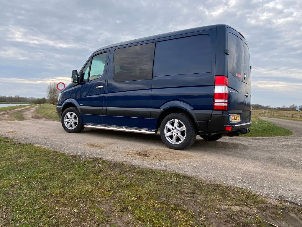 Mercedes Sprinter Rolstoel Rolstoelbus Aangepast v invalide, Automaat, Euro 5, Achterwielaandrijving, Blauw