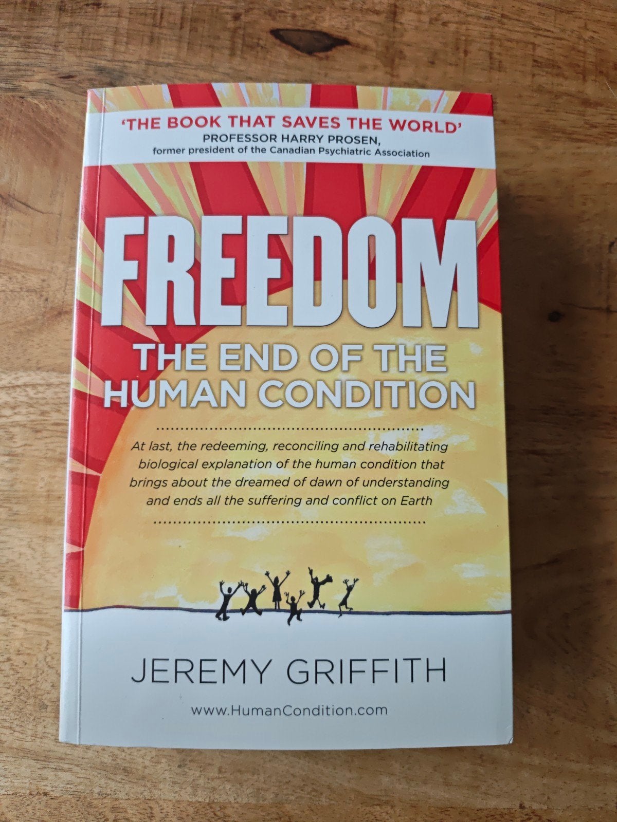 Freedom: The End of the Human Condition - Jeremy Griffith, Ophalen of Verzenden, Zo goed als nieuw, Klinische psychologie, Jeremy Griffith