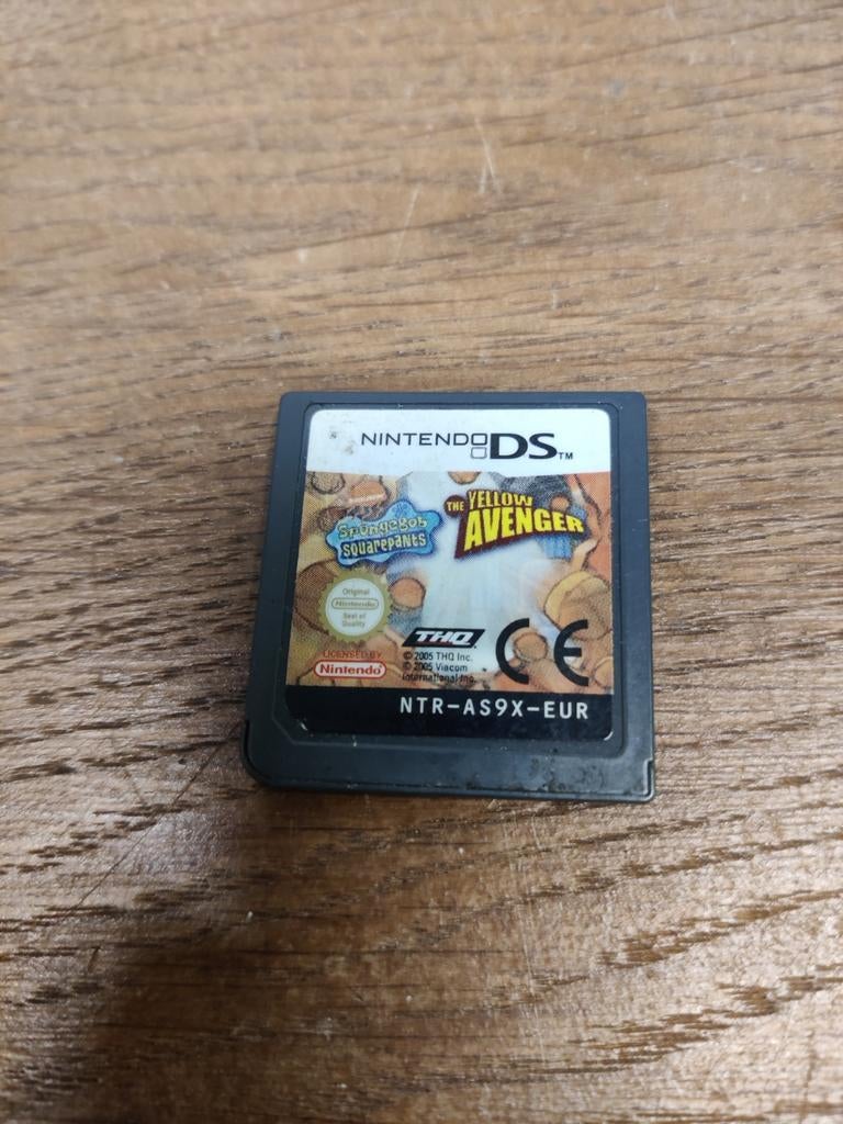 SpongeBob SquarePants: The Yellow Avenger (Nintendo DS), Avontuur en Actie, 1 speler, Ophalen of Verzenden, Zo goed als nieuw