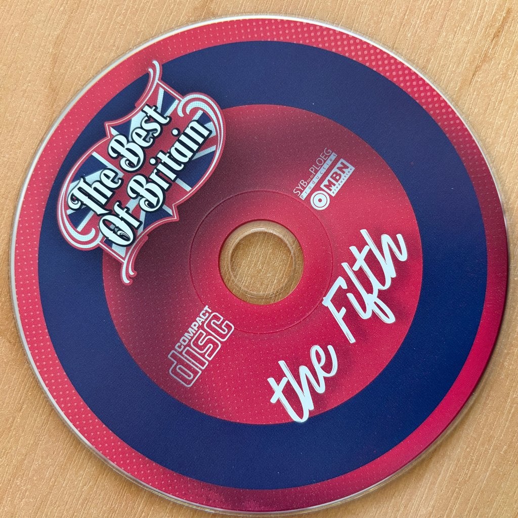 CD Best of Britain - The Fifth - Syb vd Ploeg (excl. hoes), Verzenden, Gebruikt, Pop, Verzamelalbum