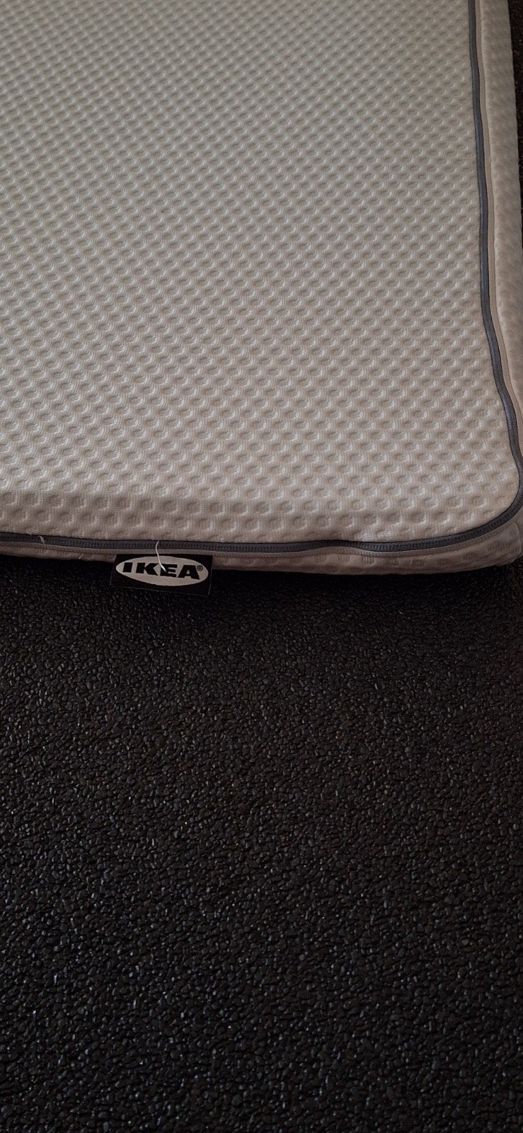 Ikea Matras-topper Nastaberg, Ophalen, Zo goed als nieuw, Eenpersoons, 90 cm
