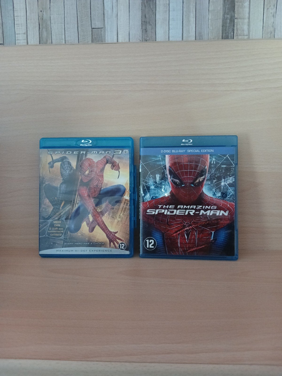 Spider-Man 3 & The Amazing Spider-Man Blu-ray set, Ophalen of Verzenden