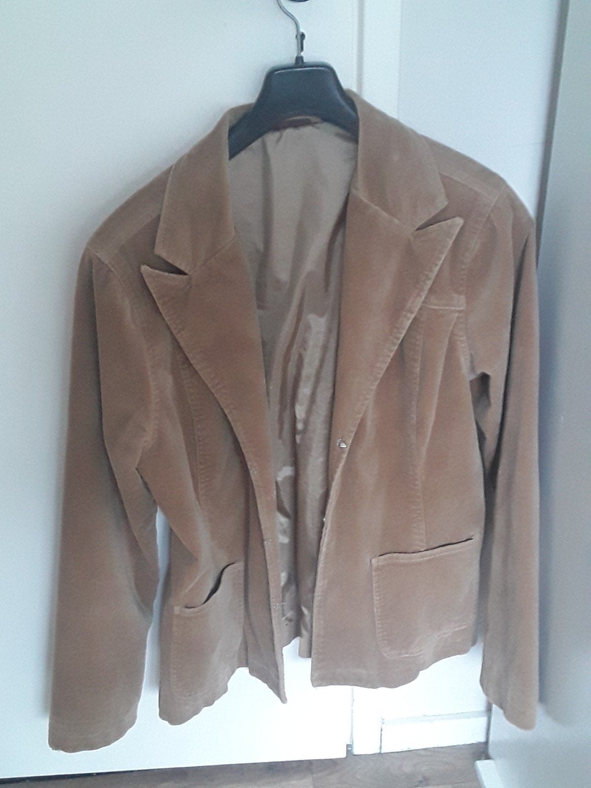 Vintage jaren '60 blazer in beige ribfluweel, Kleding | Dames, Beige, Onbekend, Jasje, Gedragen