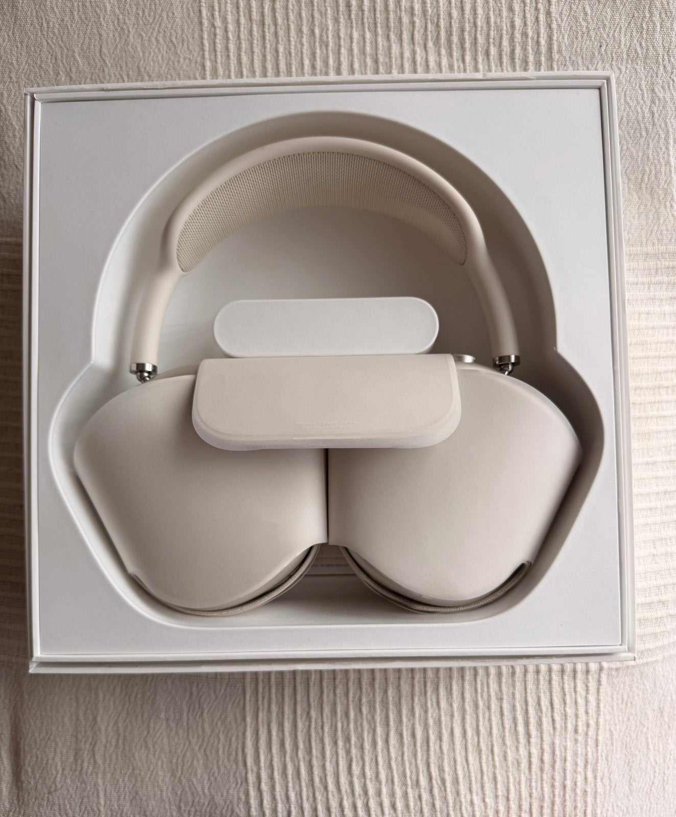 Apple AirPods Max (USB-C), Audio, Tv en Foto, Koptelefoons, Ophalen, Zo goed als nieuw, Wit, Draadloos