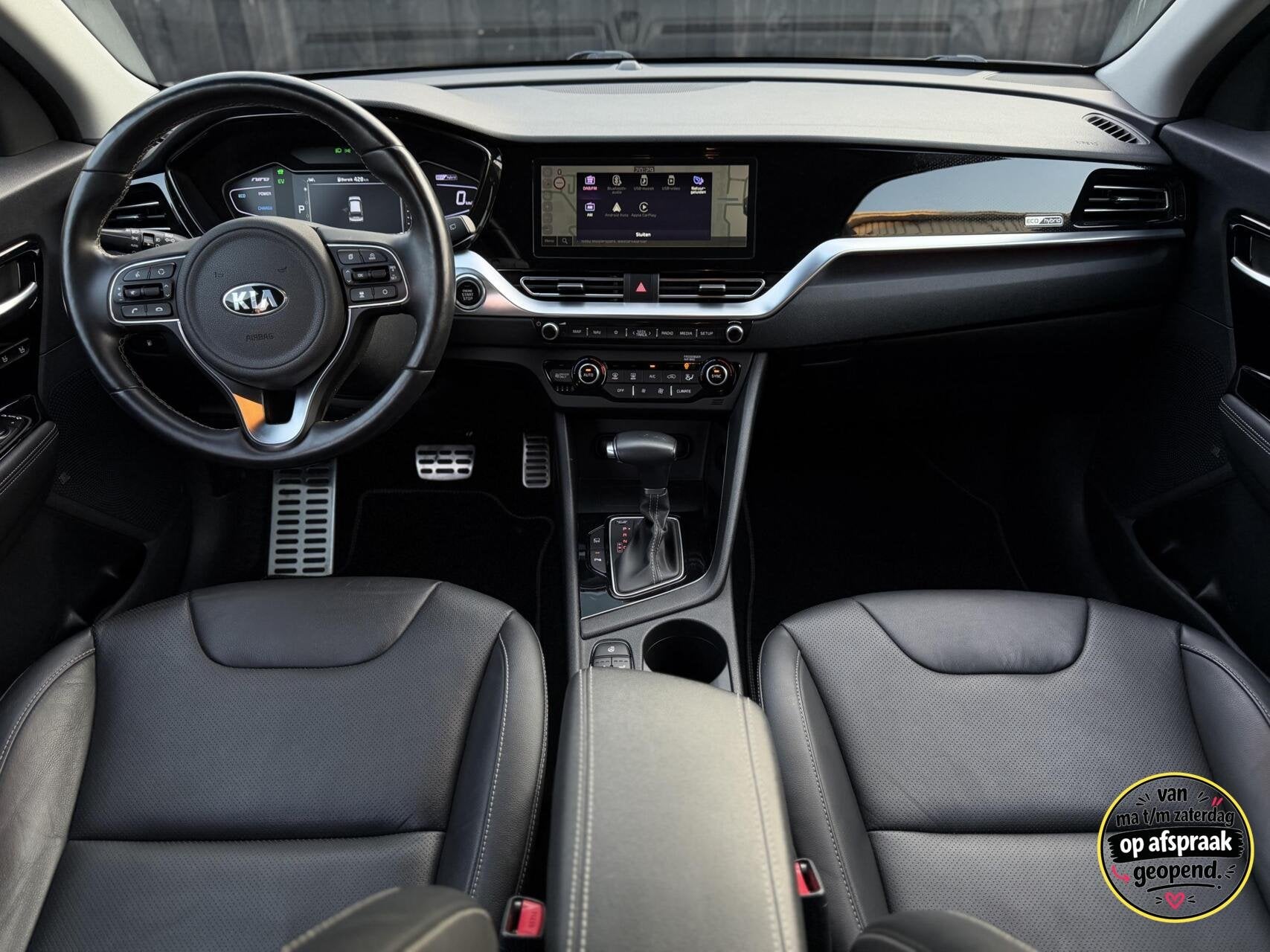Kia Niro 1.6 GDi Hybrid ExecutiveLine| Vol opties| Facelift|, 12 maanden, Gebruikt, Euro 6, Zwart