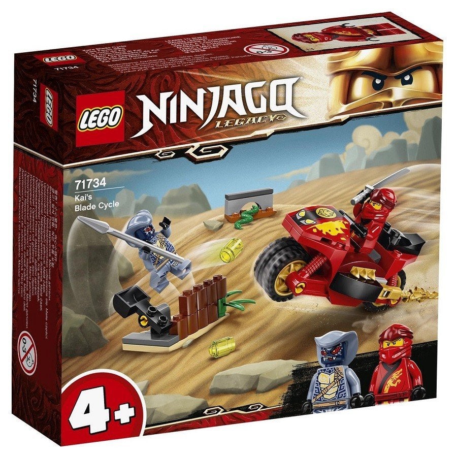 LEGO Ninjago 71734 Kai’s Zwaardmotor * 't LEGOhuis *, Lego, Nieuw, Ophalen of Verzenden, X
